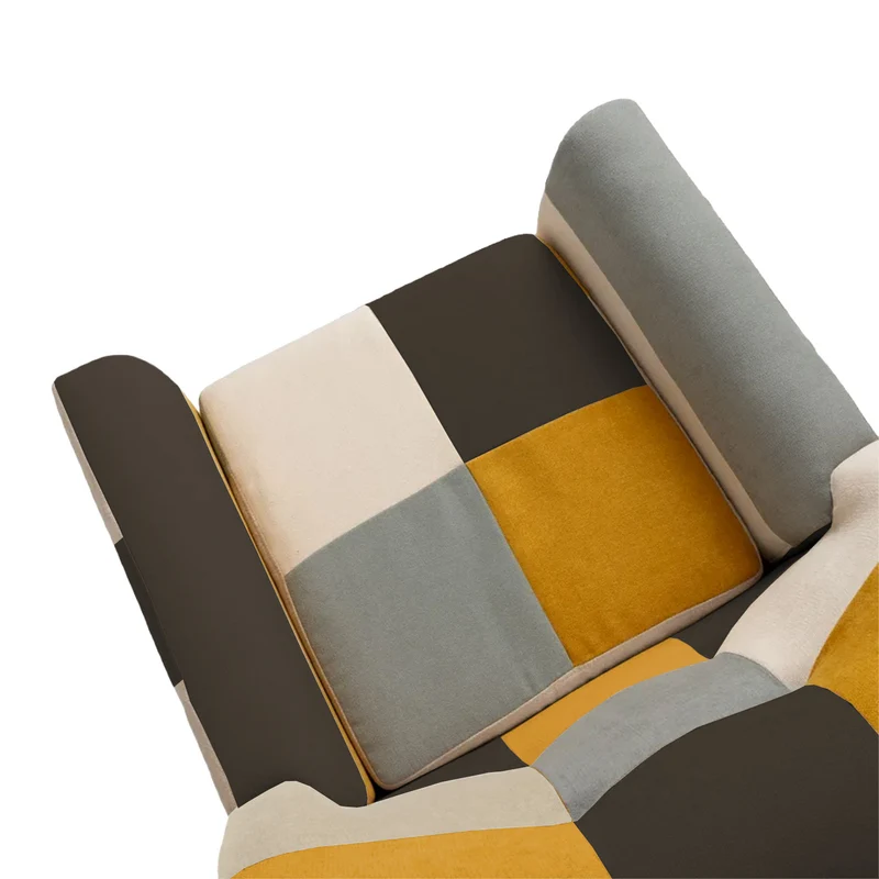 buybuy Divano Monoposto Modello Autunno Rivestimento Stoffa Stile Patchwork AUT75