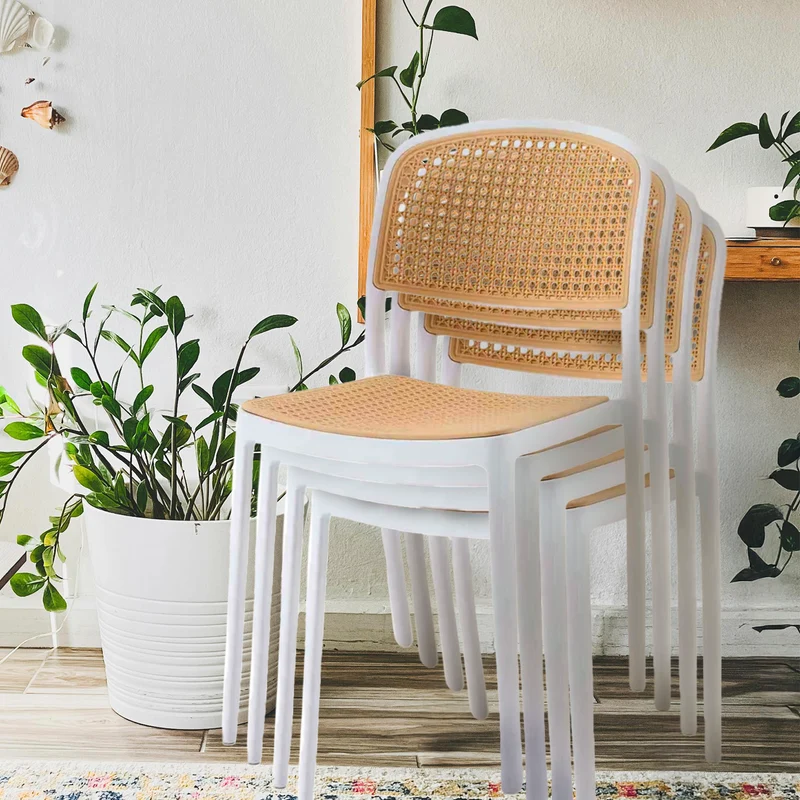 BUYBUY Sedia Arredamento da Interno Firenze Colore Bianco FIE001W