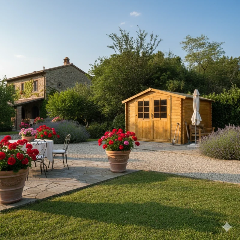 Casetta Rita 300x300: Organizzazione e Stile per il Tuo Giardino