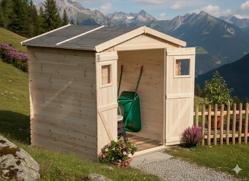 Casetta Greta 200x250: Organizzazione e Stile per il Tuo Giardino