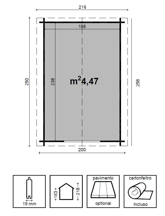 Casetta Greta 200x250: Organizzazione e Stile per il Tuo Giardino