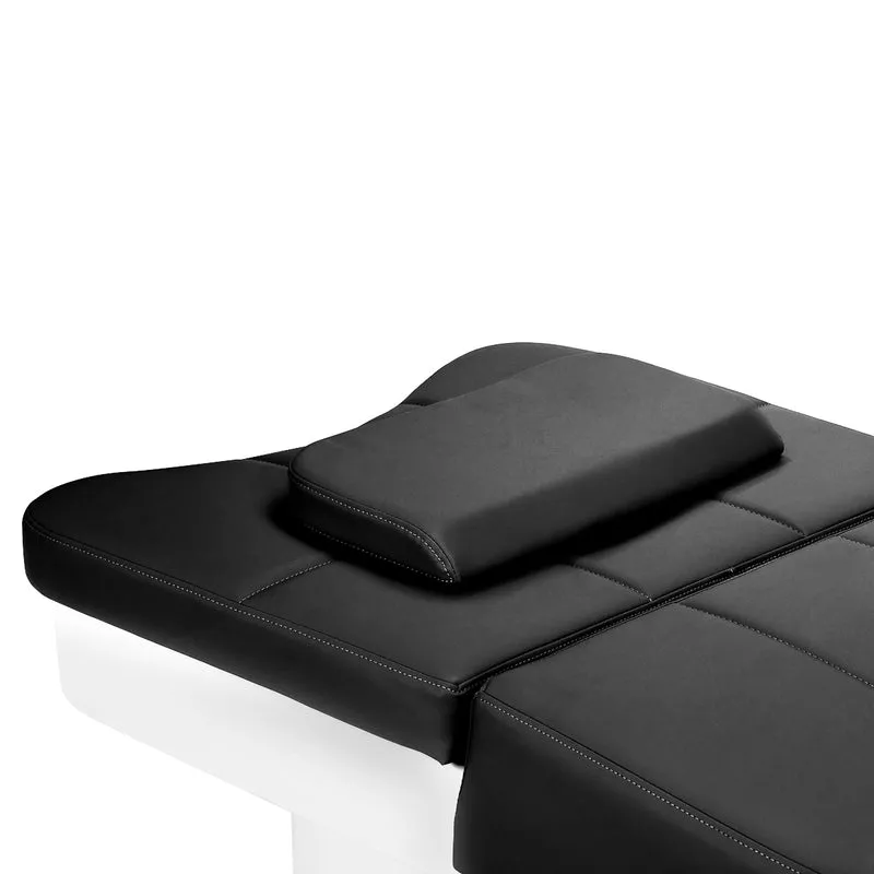 Lettino Professionale per Trattamenti Head Spa e Massaggio con Vaporizzatore Integrato | HEAD SPA 017 (Nero)