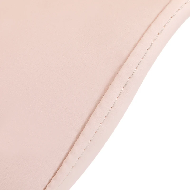 Sgabello Estetista Professionale con Schienale e Ruote | SGABELLO COSMETICO 6001 (Rosa)