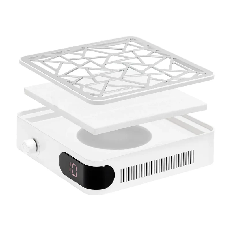 Aspiratore per Unghie Professionale con Filtro a Carboni Attivi 48W | MOMO P10 PRO
