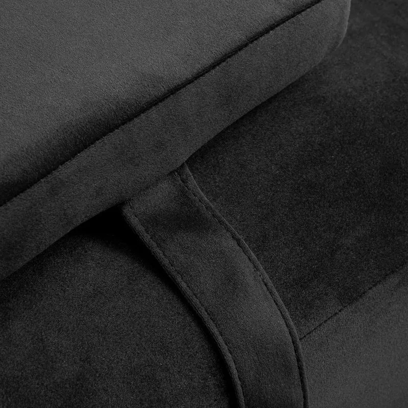 Lettino per Extension Ciglia con Base Oro – Sedia Estetica Professionale | SILLON CORONA (Nero)