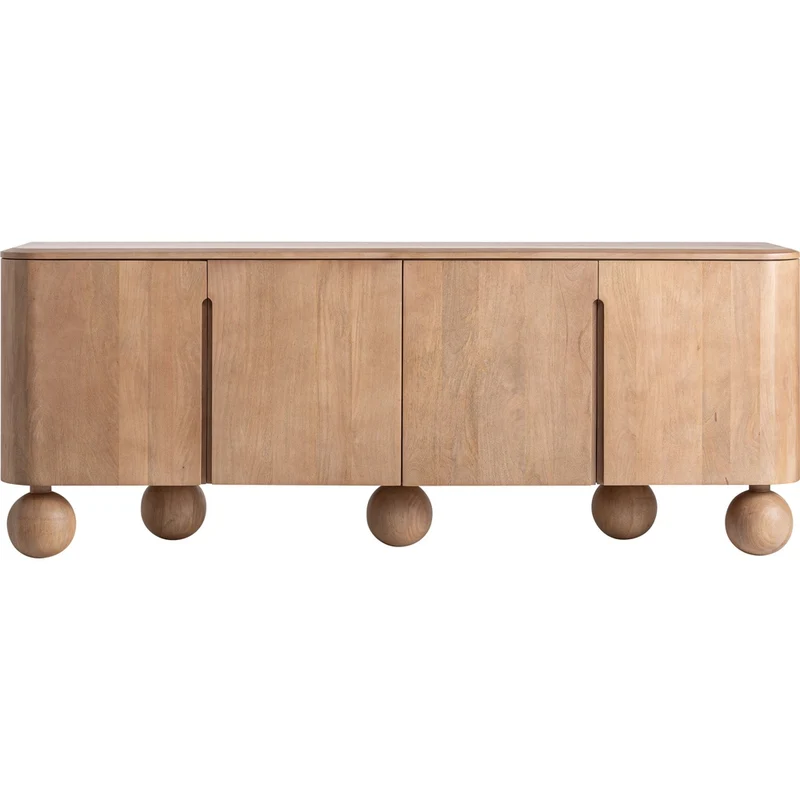 Credenza Soft Modern in Legno di Mango