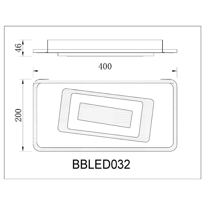 BUYBUY Lampadario LED 51W, Telecomando 2.4G, Luce Regolabile 4500lm BBLED032