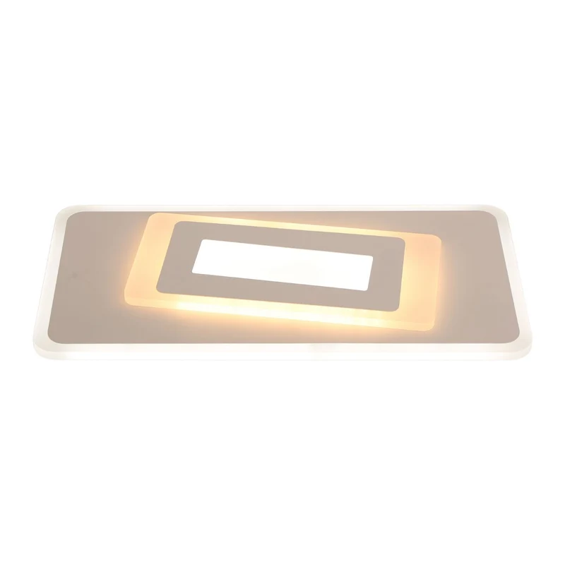 BUYBUY Lampadario LED 51W, Telecomando 2.4G, Luce Regolabile 4500lm BBLED032