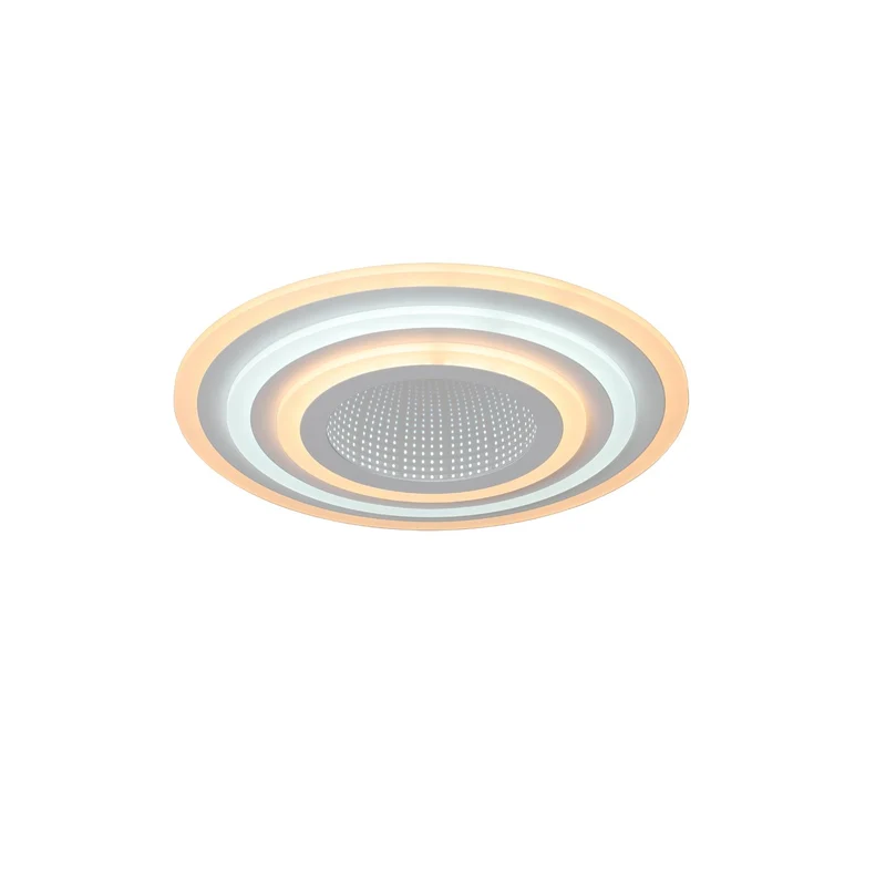 BUYBUY Lampadario LED 76W, Telecomando 2.4G, Luce Regolabile 5800lm BBLED029