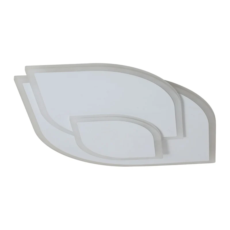 BUYBUY Lampadario LED 65W, Telecomando 2.4G, Luce Regolabile 5500lm BBLED026