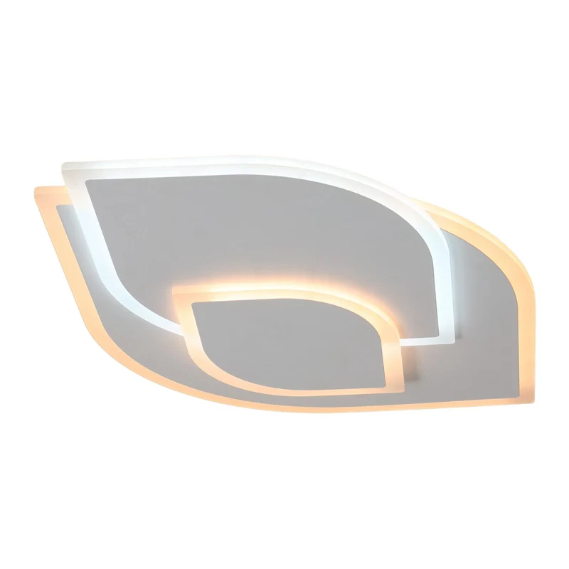 BUYBUY Lampadario LED 65W, Telecomando 2.4G, Luce Regolabile 5500lm BBLED026