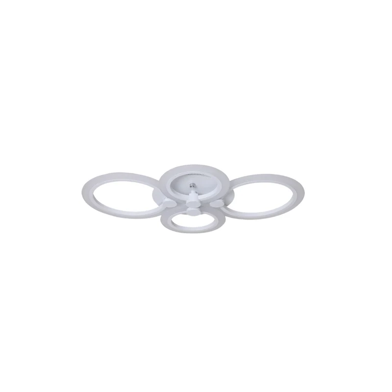 BUYBUY Lampadario LED 50W, Telecomando 2.4 G, Luce Regolabile 5500lm BBLED014
