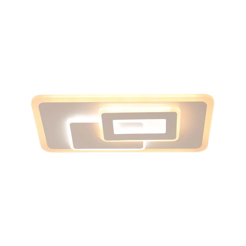 BUYBUY Lampadario LED 45W, Telecomando 2.4G, Luce Regolabile 4000lm BBLED033