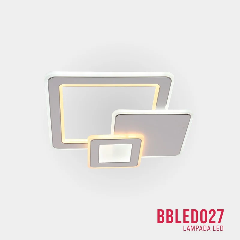 BUYBUY Lampadario LED 93W, Telecomando 2.4G, Luce Regolabile 5700lm BBLED027
