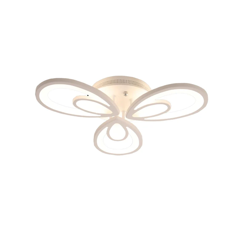 BUYBUY Lampadario LED 49W, Telecomando 2.4G, Luce Regolabile 4700lm BBLED009