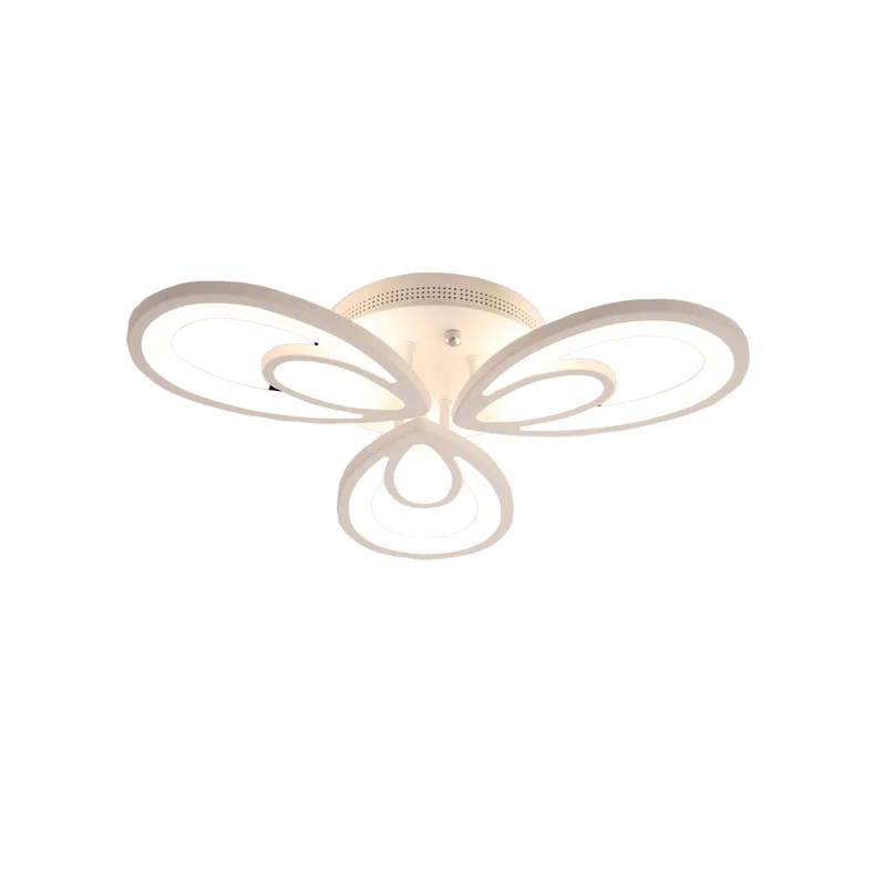 BUYBUY Lampadario LED 49W, Telecomando 2.4G, Luce Regolabile 4700lm BBLED009