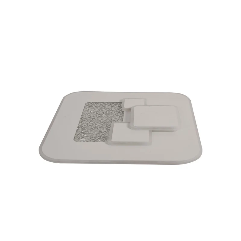 BUYBUY Lampadario LED 60W, Telecomando 2.4G, Luce Regolabile 2200lm BBLED002