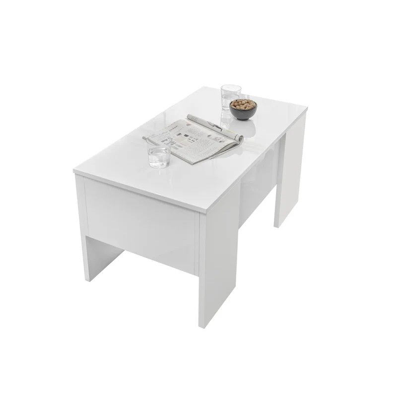 Tavolino con contenitore OTELLO | Bianco