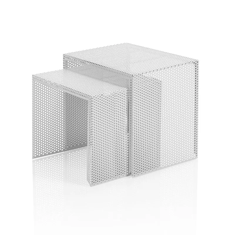 Set 2 tavolini YOSAI bianco
