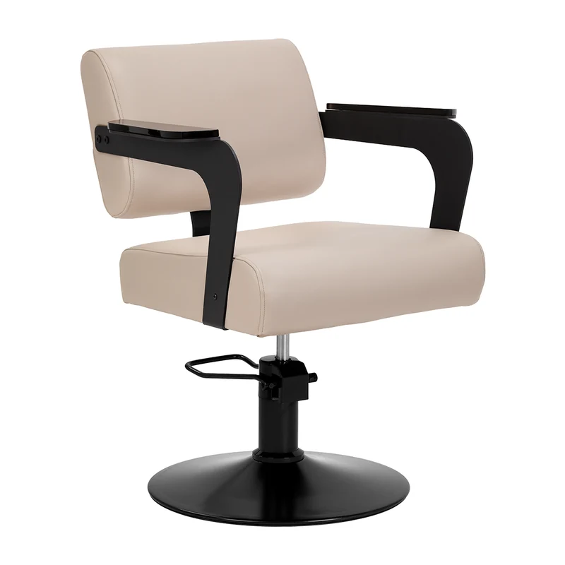 Poltrona da taglio per parrucchiere | Hair System JET (beige)