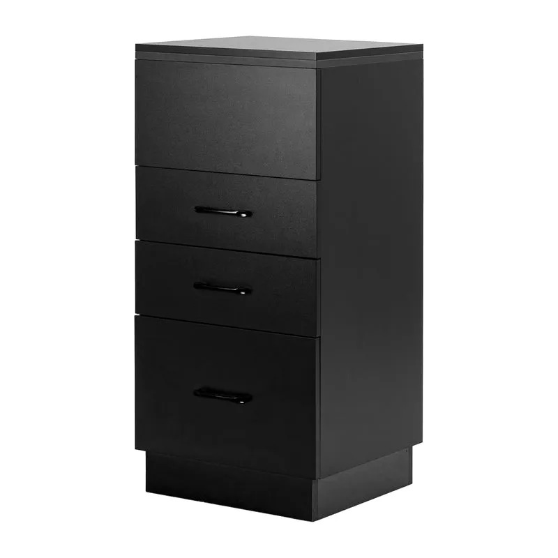Carrello mobile per parrucchiere Gabbiano 2027BG (nero/nero)