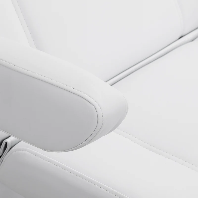 Poltrona elettrica con riscaldamento - 3 motori | AZZURRO LUX (bianco)