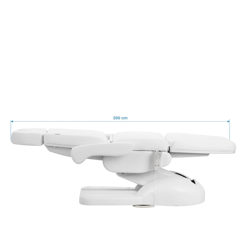 Poltrona elettrica con riscaldamento - 3 motori | AZZURRO LUX (bianco)