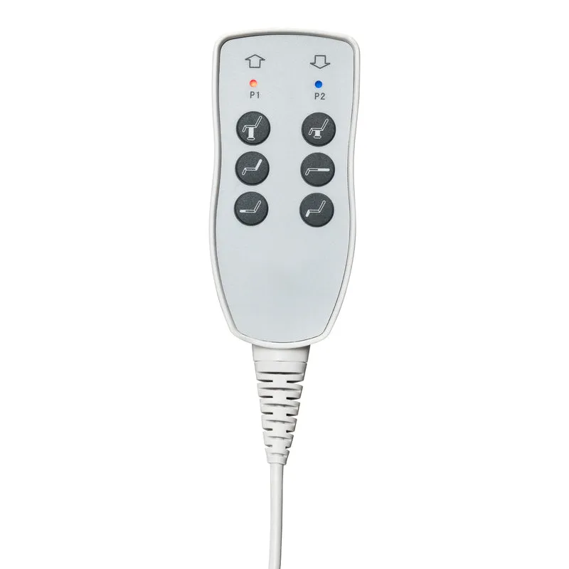 Poltrona elettrica per estetista - 3 motori | AZZURRO 891 (grigio)