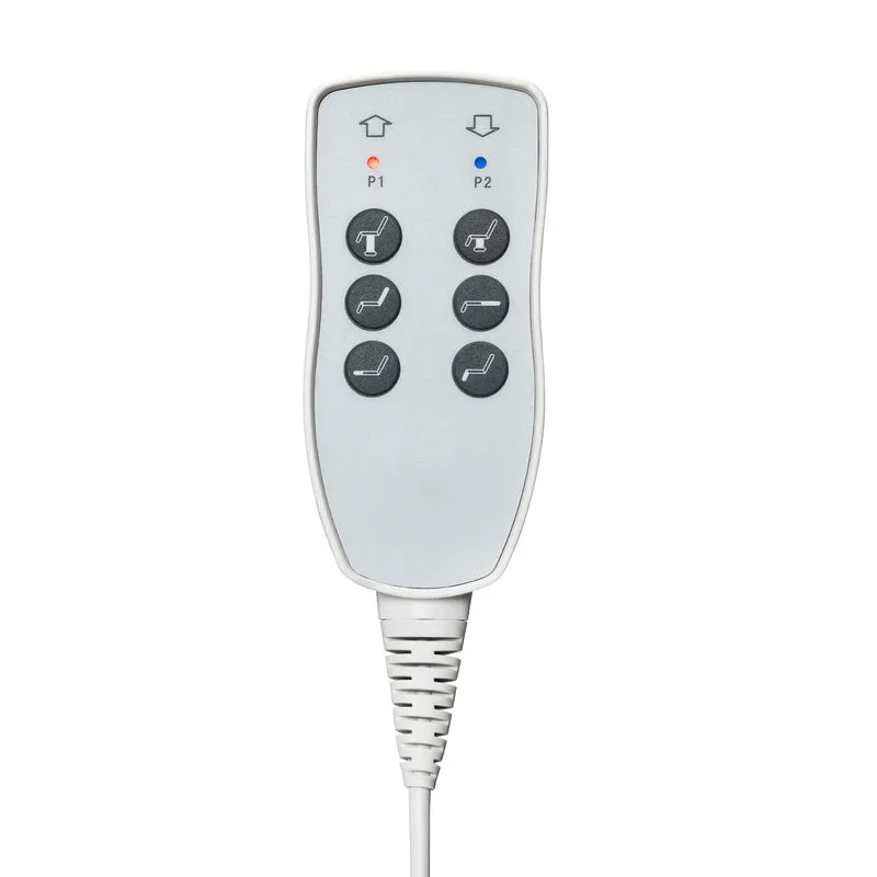 Poltrona elettrica per estetista - 3 motori | AZZURRO 891 (bianco)