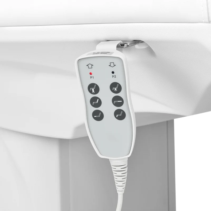 Poltrona elettrica per estetista - 3 motori | AZZURRO 891 (bianco)