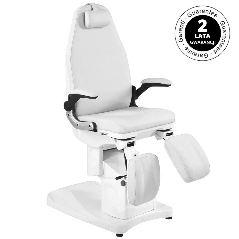 Poltrona Podologica Elettrica – 3 Motori | 709A (Bianco)