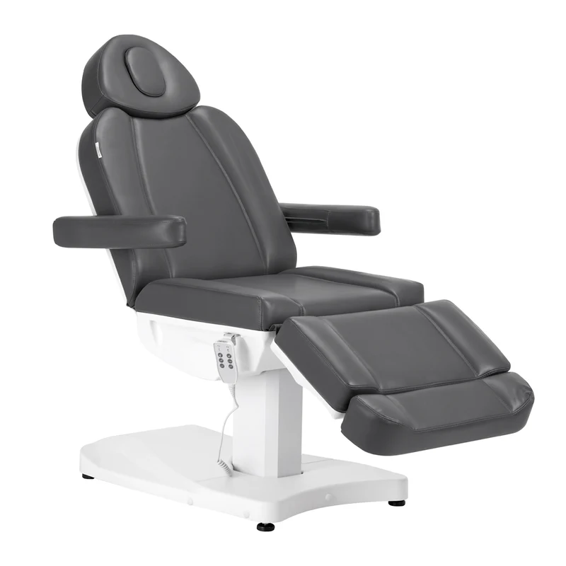 Poltrona elettrica per centro estetico - 3 motori | AZZURRO 803D (grigio)