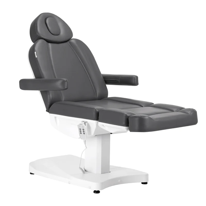 Poltrona elettrica per centro estetico - 3 motori | AZZURRO 803D (grigio)