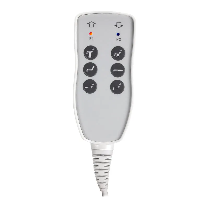 Poltrona elettrica per centro estetico - 3 motori | AZZURRO 803D (grigio)