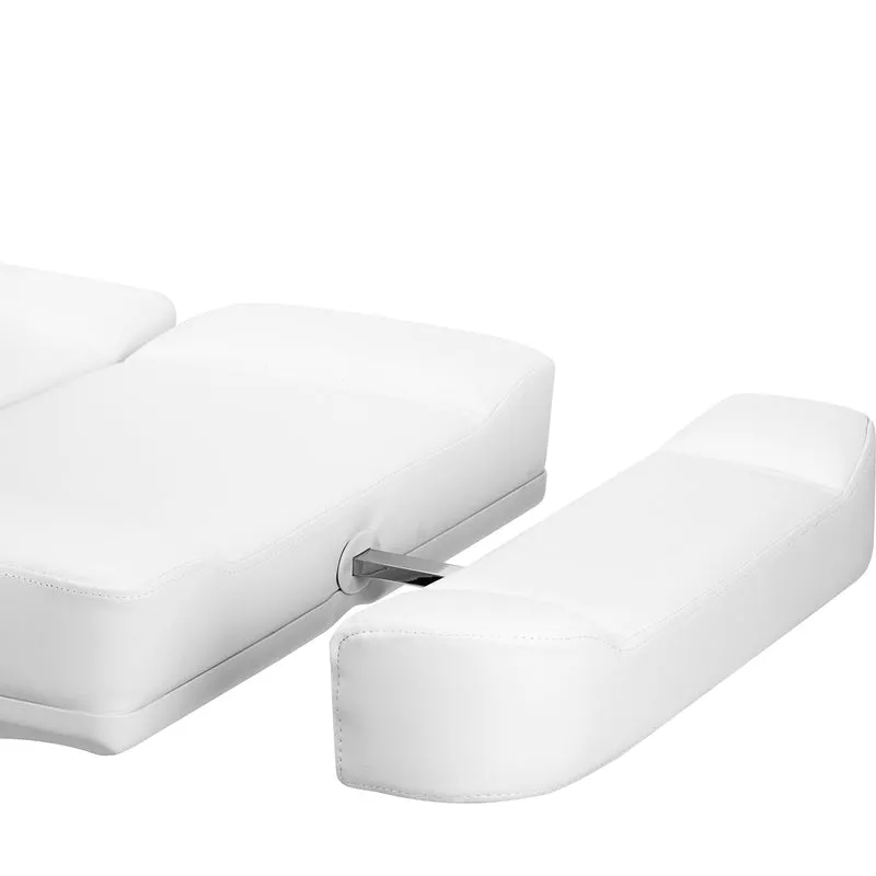 Poltrona elettrica per centro estetico - 3 motori | AZZURRO 803D (bianco)
