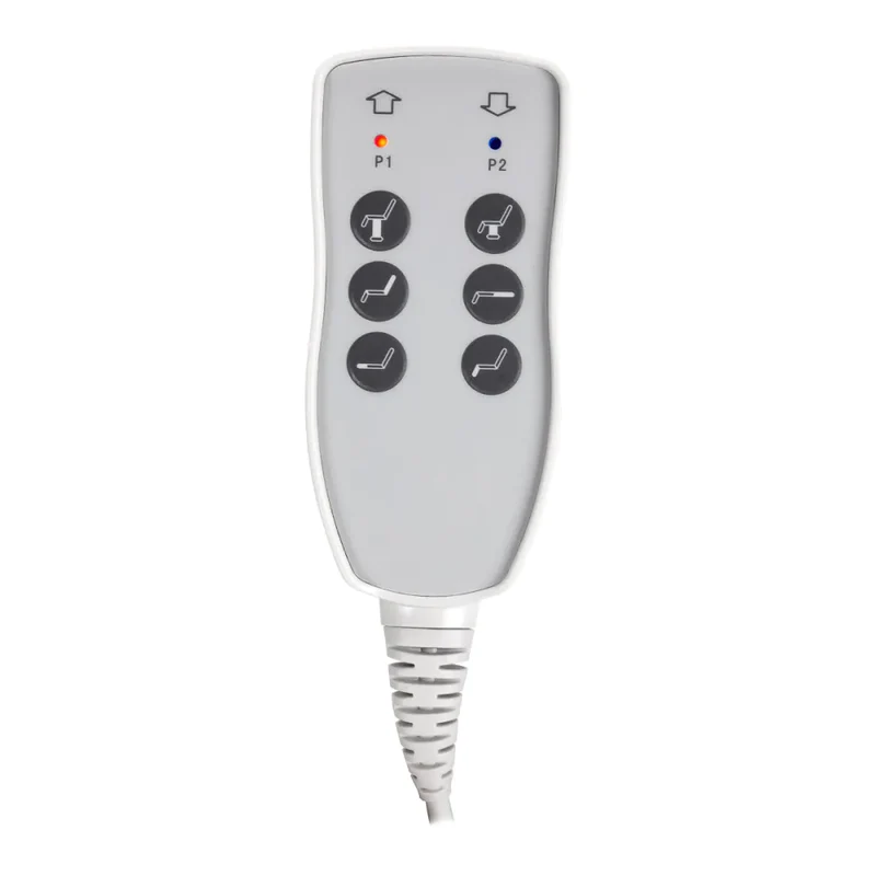 Poltrona elettrica per centro estetico - 3 motori | AZZURRO 803D (bianco)