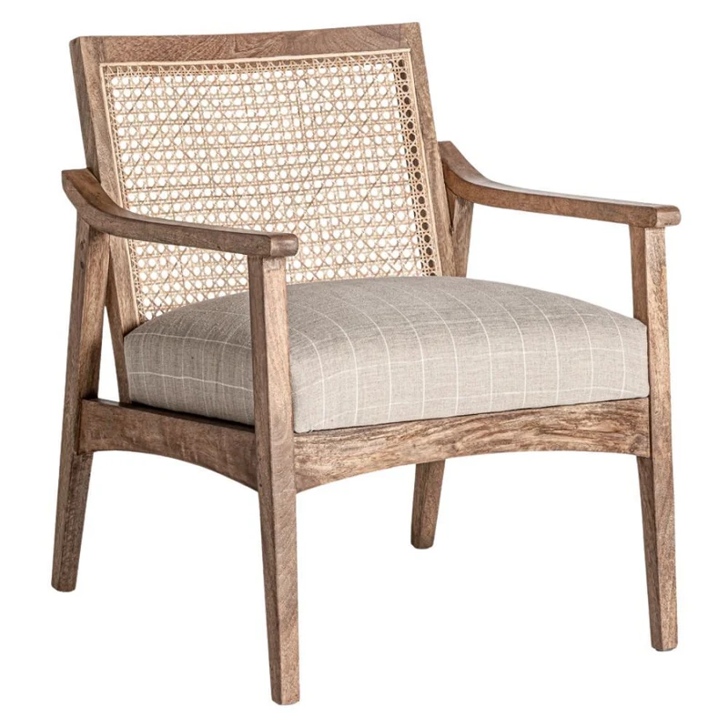 Poltrona design coloniale