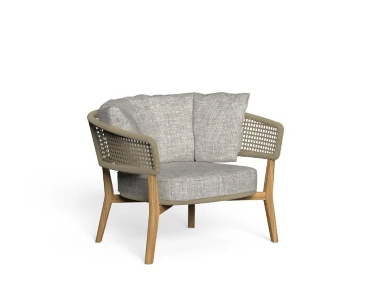 Poltrona living Moon teak Talenti