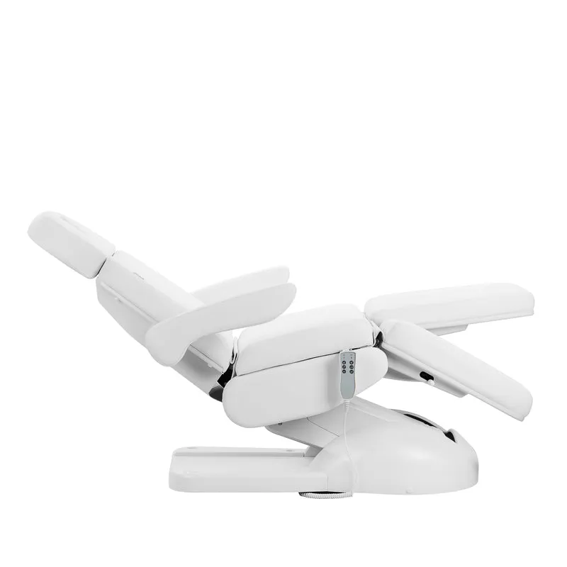 Poltrona elettrica per pedicure - 3 motori | AZZURRO LUX (bianco)