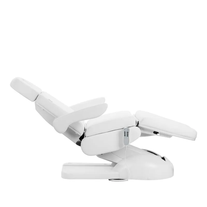 Poltrona elettrica per pedicure - 3 motori | AZZURRO LUX (bianco)