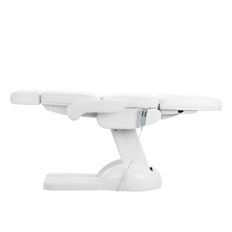 Poltrona elettrica per pedicure - 3 motori | AZZURRO LUX (bianco)