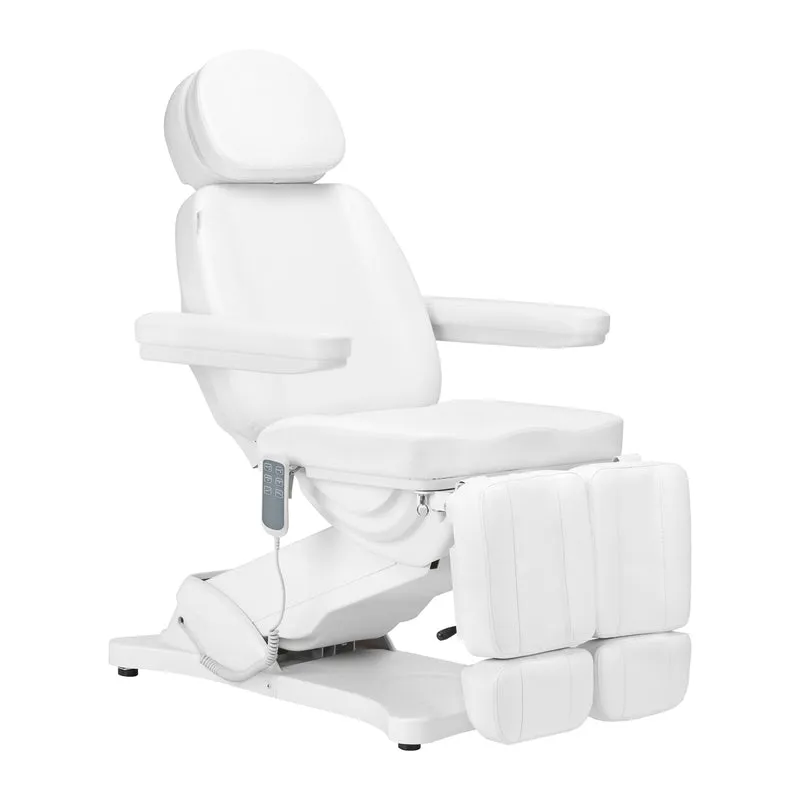 Poltrona elettrica per pedicure - 3 motori | SILLON CLASSIC (bianco)