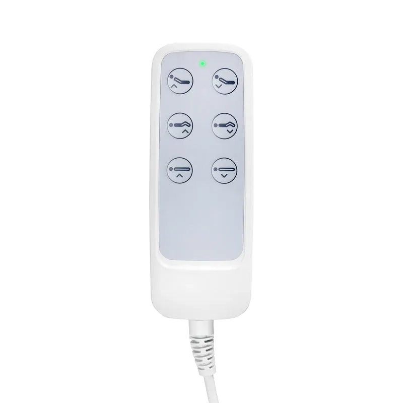 Poltrona elettrica per estetica - 3 motori | SILLON LUX 273B (bianco/bianco)