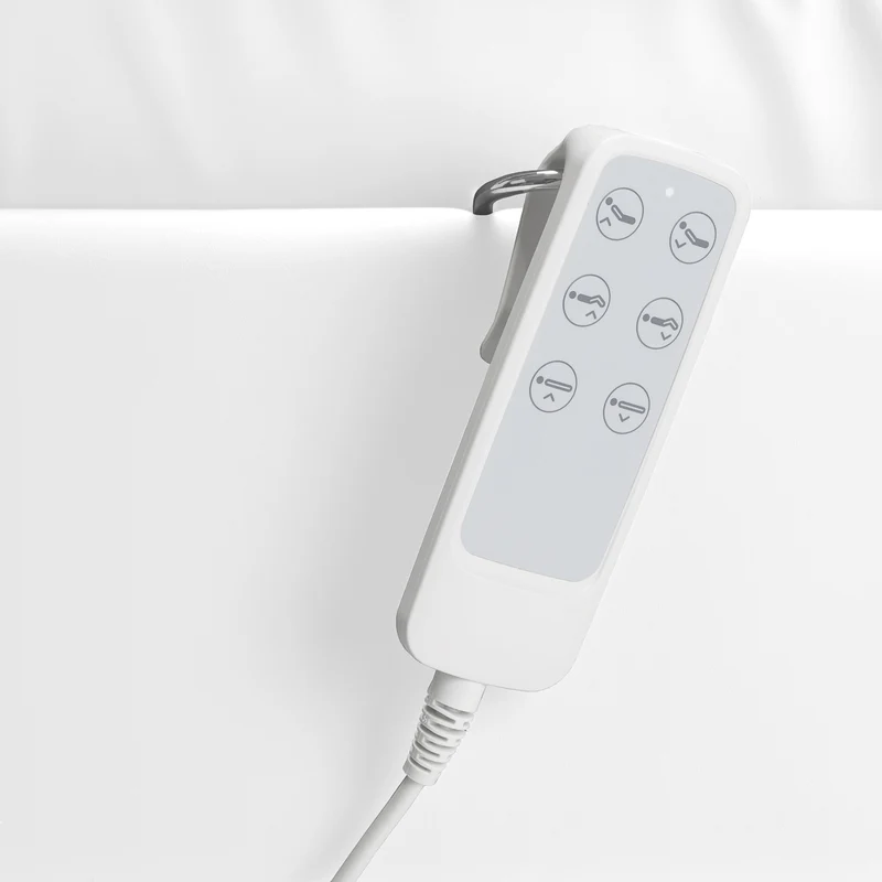 Poltrona elettrica per estetica - 3 motori | SILLON LUX 273B (bianco/bianco)