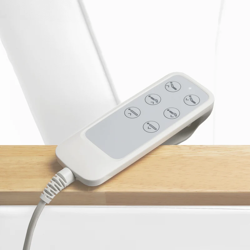 Poltrona elettrica per estetica - 3 motori | SILLON LUX 273B (bianco/bianco)