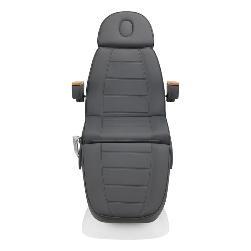 Poltrona elettrica per estetica - 3 motori | SILLON LUX 273B (bianco/grigio)