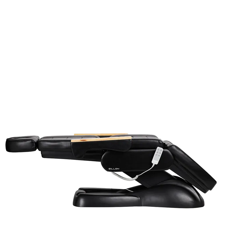 Poltrona elettrica per estetica - 3 motori | SILLON LUX 273B (nero/nero)