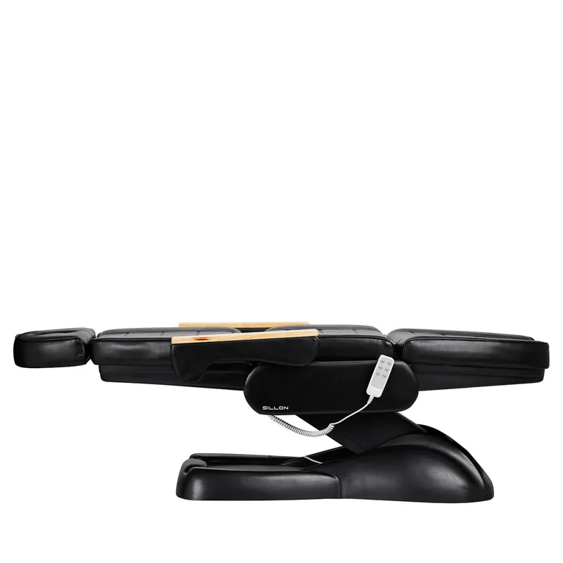 Poltrona elettrica per estetica - 3 motori | SILLON LUX 273B (nero/nero)