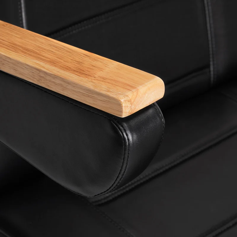 Poltrona elettrica per estetica - 3 motori | SILLON LUX 273B (nero/nero)