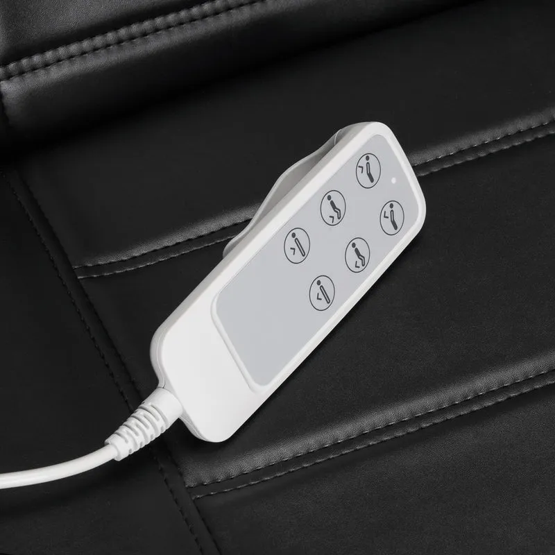 Poltrona elettrica per estetica - 3 motori | SILLON LUX 273B (nero/nero)